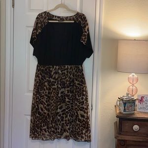 Plus size Igigi leopard print dress
